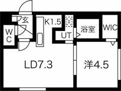 ラグジースペース南円山の間取り画像