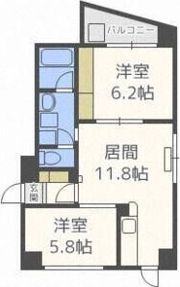 サムティ学園前の間取り画像