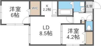 Sequence新札幌の間取り画像