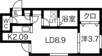 Balboni平岸の間取り画像