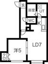 イーストスター東札幌の間取り画像