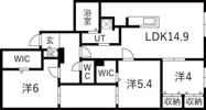 ブランシャール EC山の手の間取り画像