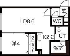 ガーベラの間取り画像