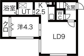 LA・y’s（ラ・ワイズ）の間取り画像