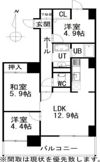 セザール伏見の間取り画像