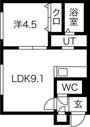 HOPE豊平公園の間取り画像