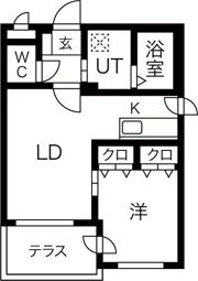 Larco Baleno N16 （ラルコバレーノN16）の間取り画像
