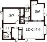 プレジールの間取り画像