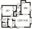 プレジールの間取り画像