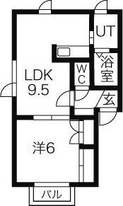 グランディールの間取り画像