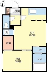 knowledge円山の間取り画像