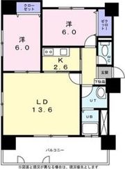 ビッグパレス南12条の間取り画像