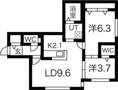 DPレジデンス元町の間取り画像