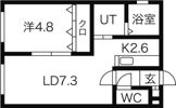 リーフコート平岸の間取り画像