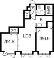 ノースレガーロの間取り画像