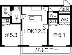 Graneige Yamahanaの間取り画像