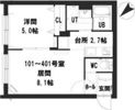 グランメール南郷13駅前の間取り画像
