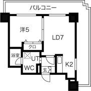 ジュエルタワーの間取り画像