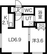 Grandee桑園の間取り画像