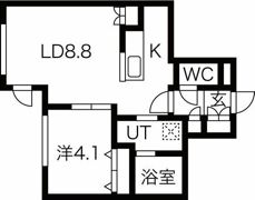Pino kitamaruyamaの間取り画像