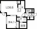 Pino kitamaruyamaの間取り画像