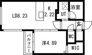 KCU弐番館の間取り画像