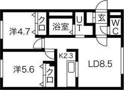 SAKURAの間取り画像