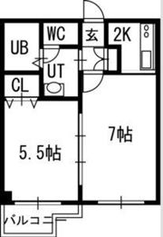 グランカーサ南11条の間取り画像
