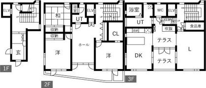 南3条西18丁目戸建の間取り画像