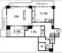 知事公館前タワーレジデンスの間取り画像