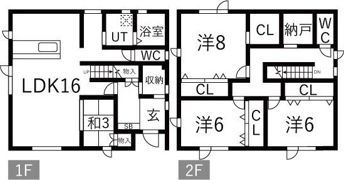 南15条西9丁目貸家の間取り画像