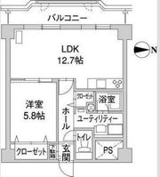 ル・ノール北9条の間取り画像