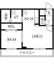 カレラ平岸の間取り画像