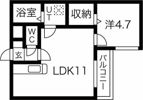 プリヴィエール西町の間取り画像
