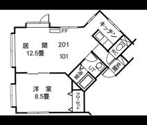 パシャ21-IIの間取り画像