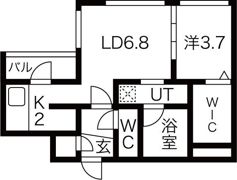 erys琴似の間取り画像