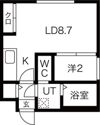 グリシーヌ南5条の間取り画像