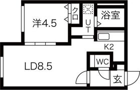 クラヴィス本郷通8の間取り画像