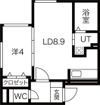 クレイパレス美園の間取り画像