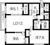 AILE PARKの間取り画像