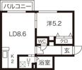 コムズ発寒の間取り画像