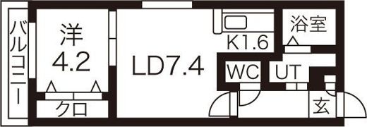 die sonne III （ディ・ゾンネ3）の間取り画像