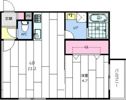 LUANA福住の間取り画像
