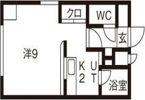 サザンフォレスト北大の間取り画像