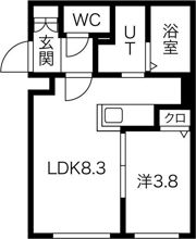 モア南郷の間取り画像