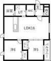 朝日ハイツIIの間取り画像