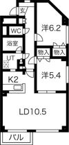 アーバンハイツ平岸IIの間取り画像