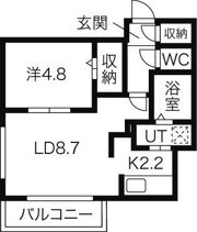 グランカルムN20の間取り画像