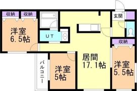 NORTH SEA ROADの間取り画像