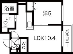 ラ・フォルテ北円山の間取り画像